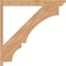 Ekena Millwork Balboa Slat Smooth Outlooker, Western Red Cedar, 5 1/2"W x 42"D x 42"H OUT06X42X42BOA06SWR - alternate 2